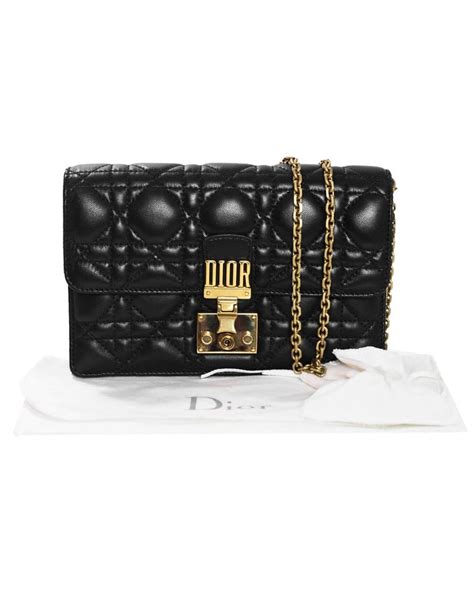 black dior crossbody|christian dior handbags on chain.